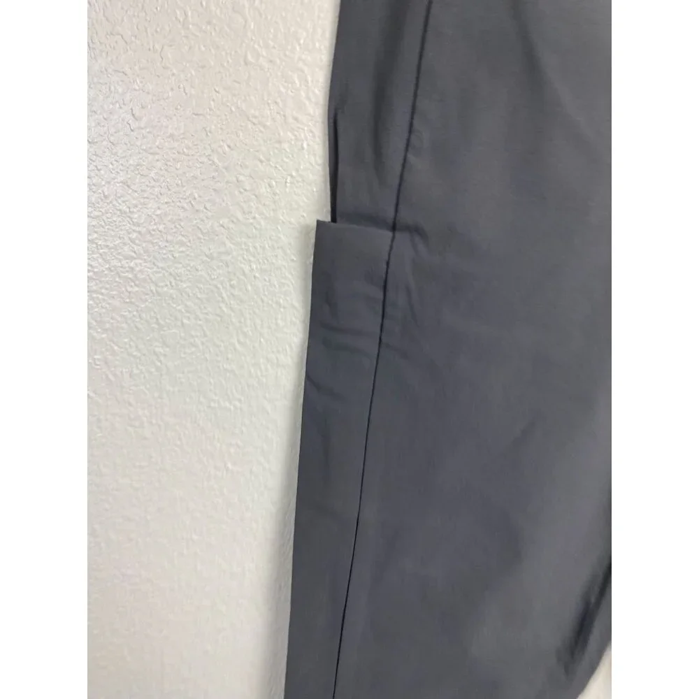 Athleta Wander Slim Pant Gray High-Waist Womens Pants‎ size Side Pockets